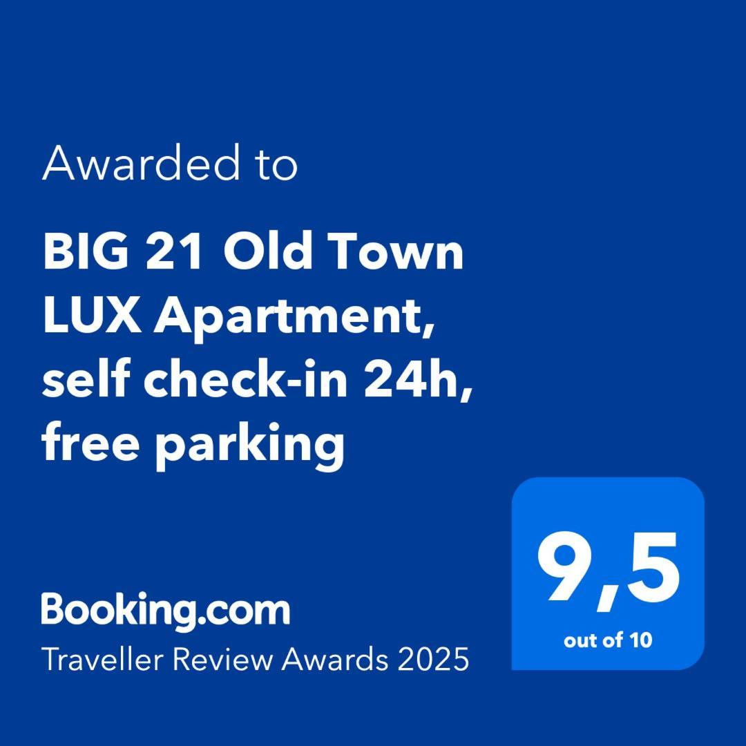 Big 21 Old Town Lux Apartment, Self Check-In 24H, Free Parking Poznaň Exteriér fotografie